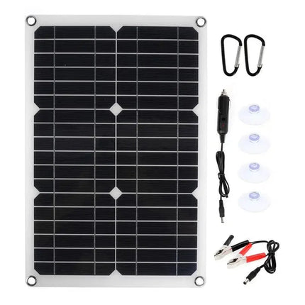 Flexible Solar Panel | 1200W Monocrystalline Solar Power with Dual USB Ports | Lightweight Charging Solution for Outdoor Adventures 0