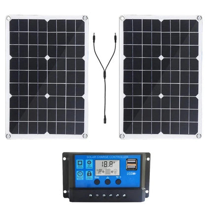Flexible Solar Panel | 1200W Monocrystalline Solar Power with Dual USB Ports | Lightweight Charging Solution for Outdoor Adventures 4