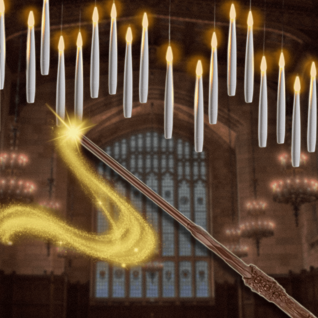 Floating Candles | Enchanted Wax Centerpieces with Magical Glow | Perfect for Weddings and Home Decor 0