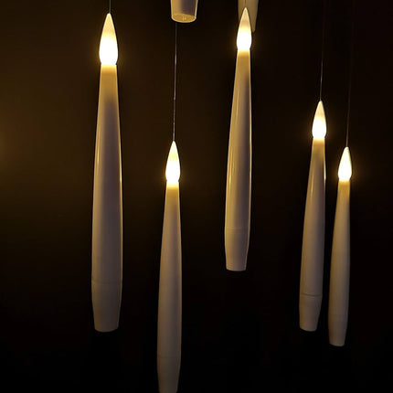 Floating Candles | Enchanted Wax Centerpieces with Magical Glow | Perfect for Weddings and Home Decor 6