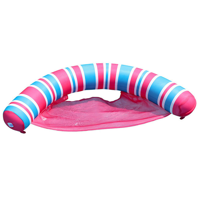 Floating Lounge | Inflatable Lounge Chair with Mesh Support | Comfortable Pool Lounger Float for Ultimate Relaxation 0