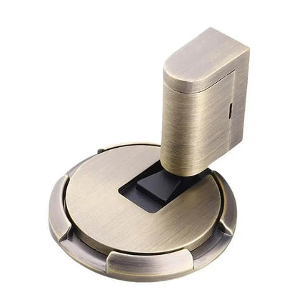 Floor Door Stopper with Press-to-Lock Feature | Durable Zinc Alloy for Secure Door Control 5
