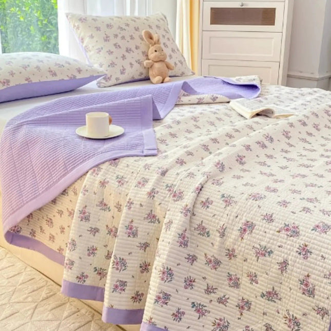 Floral Bedding Set | Soft Microfiber Duvet Covers with Hidden Zipper | Cozy Design for Year-Round Comfort 0