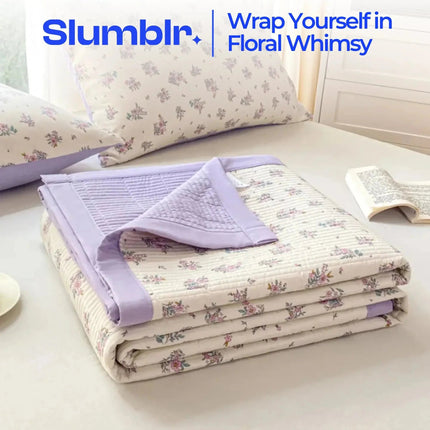 Floral Bedding Set | Soft Microfiber Duvet Covers with Hidden Zipper | Cozy Design for Year-Round Comfort 1