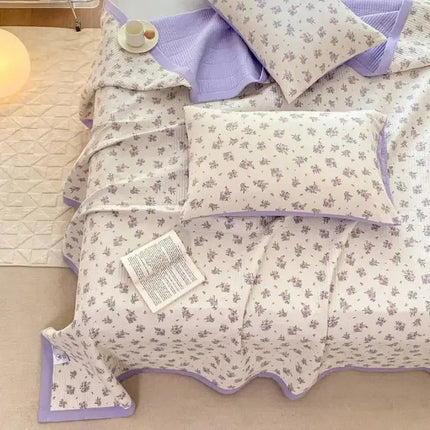 Floral Bedding Set | Soft Microfiber Duvet Covers with Hidden Zipper | Cozy Design for Year-Round Comfort 2