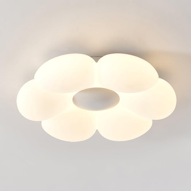 Floral Design | Flush Mount Ceiling Light with Adjustable Color Temperature | Durable LED Fixture for Kids' Safe Illumination 0