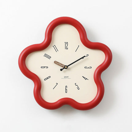 Floral Elegance | 3D Floral Pendulum Wall Clock with Silent Movement | Nature-Inspired Decor for Tranquil Spaces 6