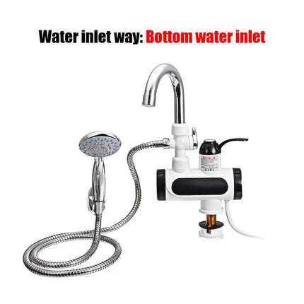 FlowHeat | 3000W Electric Faucet for Instant Hot Water with Quick Heating | Efficient Water Flow for Kitchens and Bathrooms 6