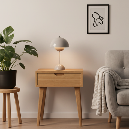 Living Room Table Lamps, Minimalist LED Bedside Lamp for Nightstand – image 9