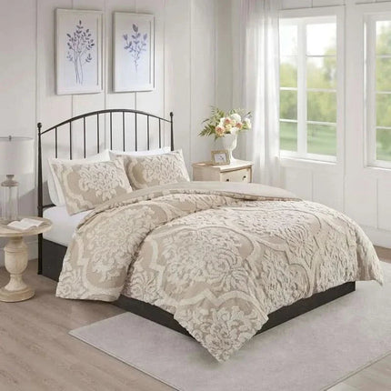 Flusha | Cotton Bedding Set with Soft Texture & Breathable Design | Year-Round Comfort for Luxurious Sleep 3