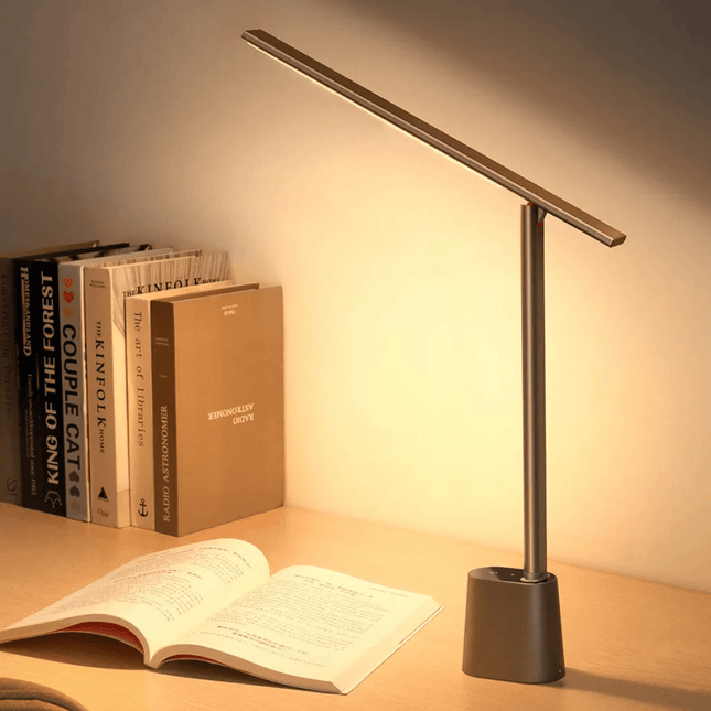 FoldLite | Foldable LED Desk Lamp with Dimming Function & USB Power | Compact Design for Home and Travel 0