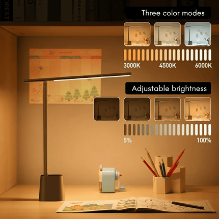 FoldLite | Foldable LED Desk Lamp with Dimming Function & USB Power | Compact Design for Home and Travel 4