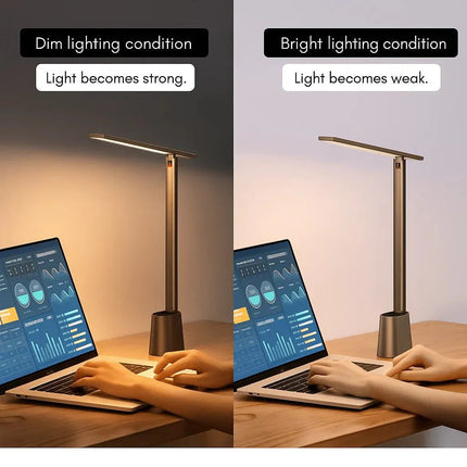 FoldLite | Foldable LED Desk Lamp with Dimming Function & USB Power | Compact Design for Home and Travel 5