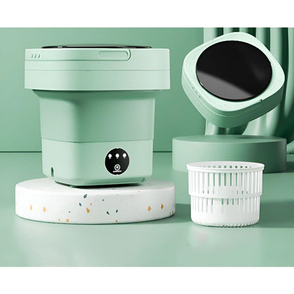FoldaBowlifte Mini Washing Machine with Dryer | Compact & Portable Solution for Quick Laundry 0