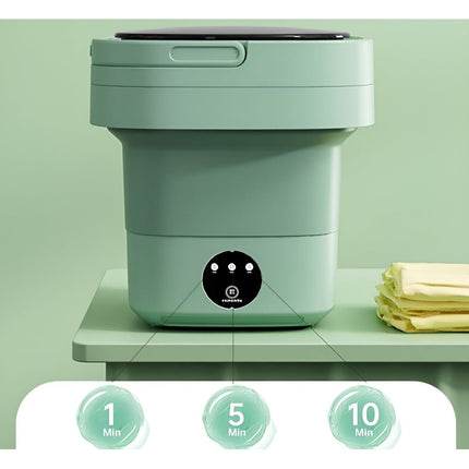 FoldaBowlifte Mini Washing Machine with Dryer | Compact & Portable Solution for Quick Laundry 1