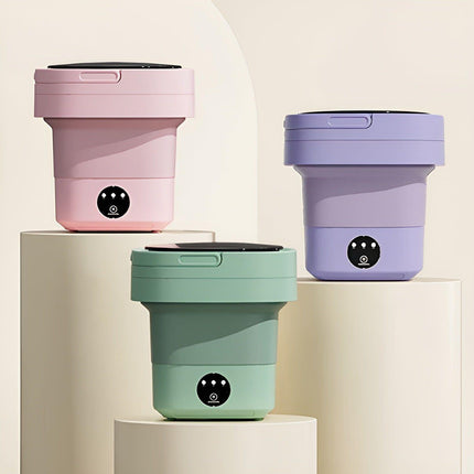 FoldaBowlifte Mini Washing Machine with Dryer | Compact & Portable Solution for Quick Laundry 5