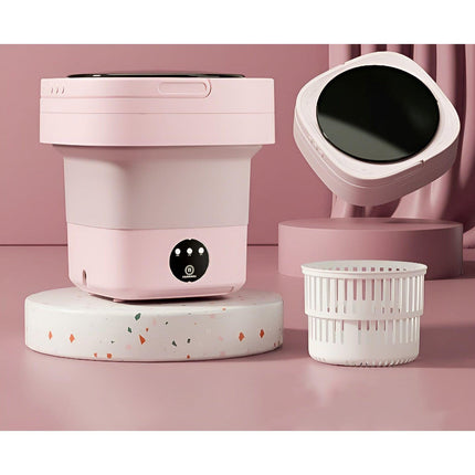 FoldaBowlifte Mini Washing Machine with Dryer | Compact & Portable Solution for Quick Laundry 6