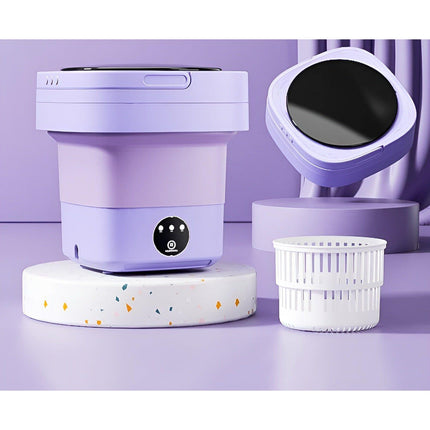 FoldaBowlifte Mini Washing Machine with Dryer | Compact & Portable Solution for Quick Laundry 7