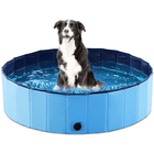Foldable Dog Pool | PVC Dog Swimming Pool with No Inflation Design | Perfect for Summer Fun for Pets 0