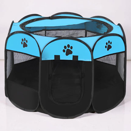 Foldable Mesh Cat Playpen | Portable Outdoor Cat Pen with 360° Visibility for Safe Play and Comfort 4