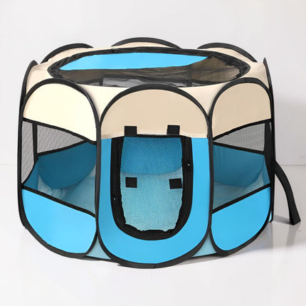 Foldable Mesh Cat Playpen | Portable Outdoor Cat Pen with 360° Visibility for Safe Play and Comfort 8
