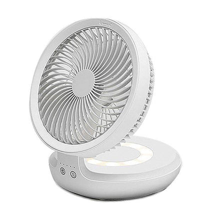 Folding Table Fan | Oscillating Design with Customizable Airflow | Compact Night Light for Personalized Comfort 9