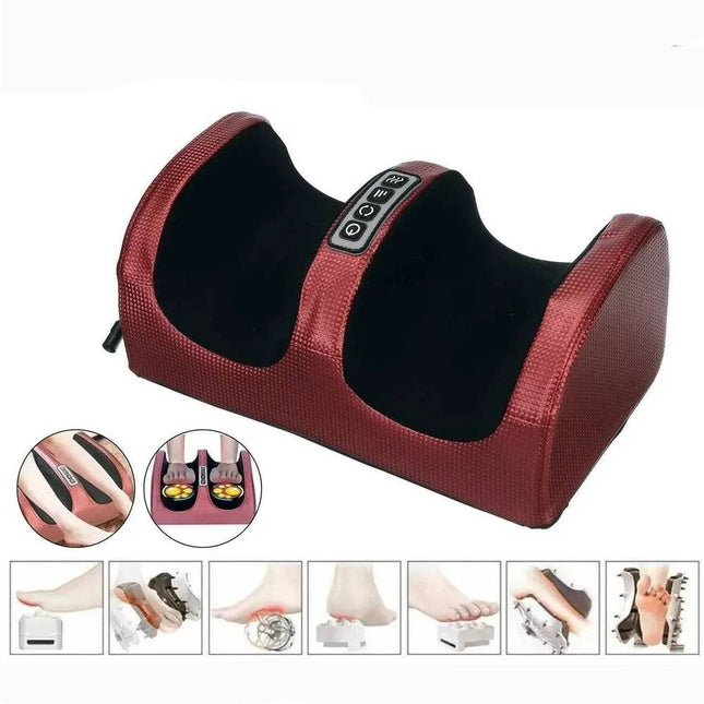 Foot Relaxation Device | 3D Massage Machine with Heat Therapy | Adjustable Intensity for Ultimate Comfort 0