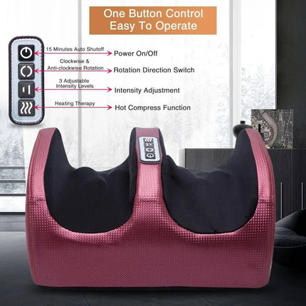 Foot Relaxation Device | 3D Massage Machine with Heat Therapy | Adjustable Intensity for Ultimate Comfort 4