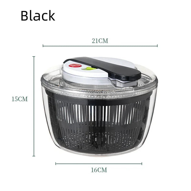 Fresh Greens | Easy Salad Dryer with Simple Spin Mechanism | Perfect for Crisp Vegetables 0