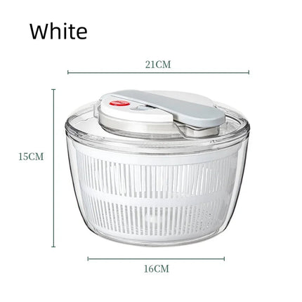 Fresh Greens | Easy Salad Dryer with Simple Spin Mechanism | Perfect for Crisp Vegetables 6