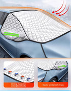 FrostGuard Pro | 5-Layer Frost Guard Windshield Cover with Magnetic Fastening | All-Season Protection Against Ice and UV Rays 0