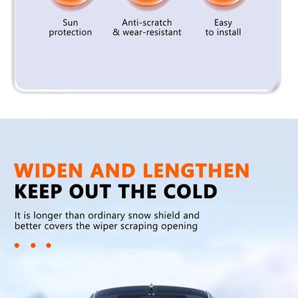 FrostGuard Pro | 5-Layer Frost Guard Windshield Cover with Magnetic Fastening | All-Season Protection Against Ice and UV Rays 5
