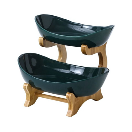 FruitTriad | Three-Tier Fruit Bowl with Compact Design | Elegant Kitchen Storage for Fresh Fruits 4