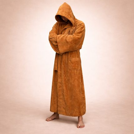 Galactic Comfort | Star Wars Inspired Bathrobe with Hood & Plush Fabric | Cozy Dressing Gown for Ultimate Relaxation 8