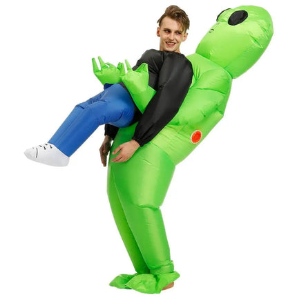 Galactic Costume | Inflatable Alien Outfit with Leak-Proof Design | Fun for All Ages 1