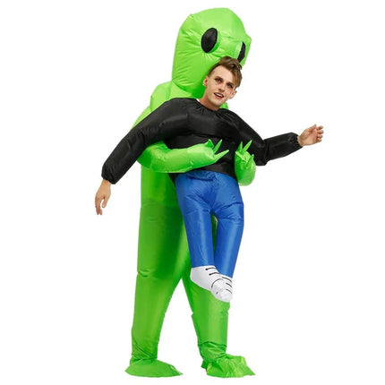 Galactic Costume | Inflatable Alien Outfit with Leak-Proof Design | Fun for All Ages 3