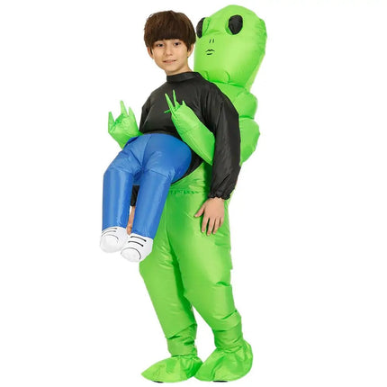 Galactic Costume | Inflatable Alien Outfit with Leak-Proof Design | Fun for All Ages 5