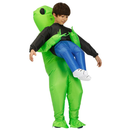 Galactic Costume | Inflatable Alien Outfit with Leak-Proof Design | Fun for All Ages 6