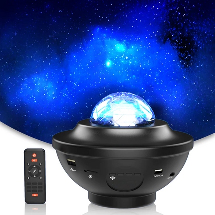 Galaxy Light Projector | 3-in-1 LED Star Projector with Bluetooth & White Noise | Create a Relaxing Atmosphere at Home 0