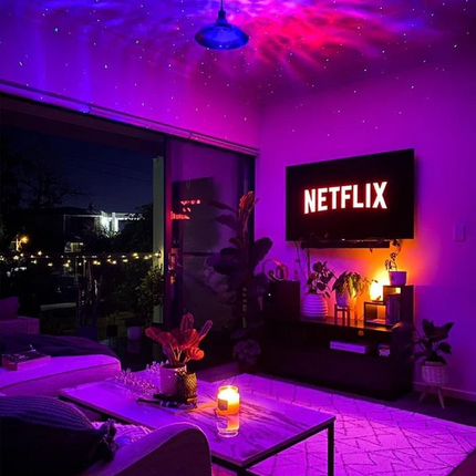 Galaxy Light Projector | 3-in-1 LED Star Projector with Bluetooth & White Noise | Create a Relaxing Atmosphere at Home 1