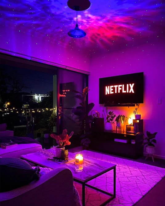 Galaxy Light Projector | 3-in-1 LED Star Projector with Bluetooth & White Noise | Create a Relaxing Atmosphere at Home 1
