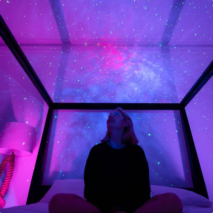 Galaxy Light Projector | 3-in-1 LED Star Projector with Bluetooth & White Noise | Create a Relaxing Atmosphere at Home 2