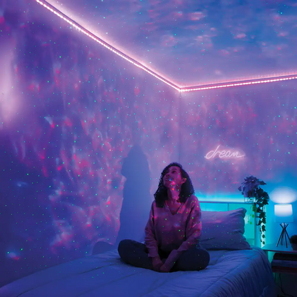 Galaxy Light Projector | 3-in-1 LED Star Projector with Bluetooth & White Noise | Create a Relaxing Atmosphere at Home 3