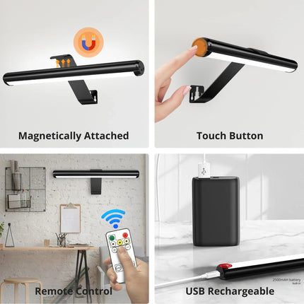 Gallery Light | Wireless Rechargeable Wall Lamp with Motion Sensor | Elegant Illumination for Any Space 2