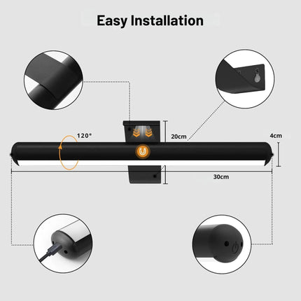 Gallery Light | Wireless Rechargeable Wall Lamp with Motion Sensor | Elegant Illumination for Any Space 3