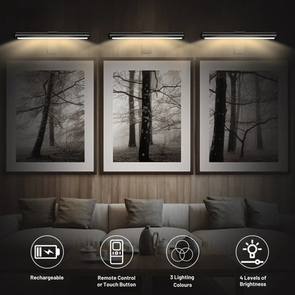 Gallery Light | Wireless Rechargeable Wall Lamp with Motion Sensor | Elegant Illumination for Any Space 6