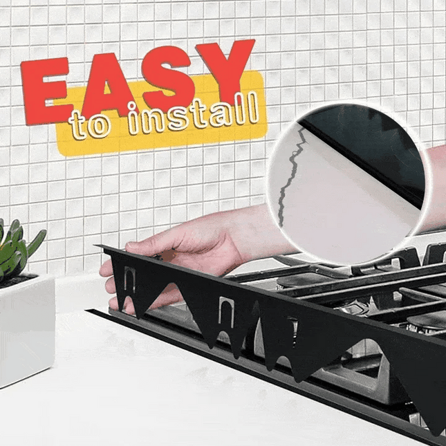 GapLock | Stainless Steel Stove Gap Filler with Adjustable Fit | Easy Installation for a Clean Kitchen 0