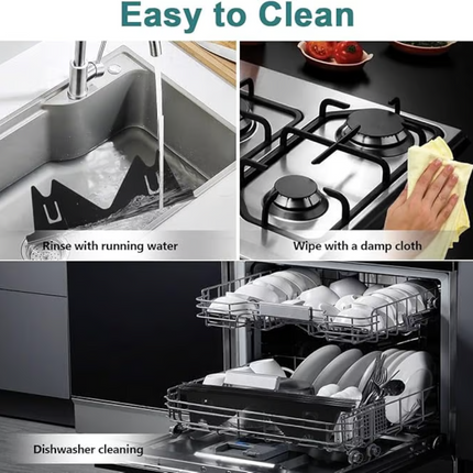 GapLock | Stainless Steel Stove Gap Filler with Adjustable Fit | Easy Installation for a Clean Kitchen 2