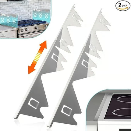 GapLock | Stainless Steel Stove Gap Filler with Adjustable Fit | Easy Installation for a Clean Kitchen 7