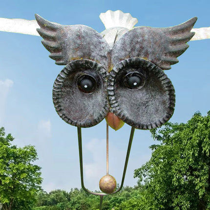 Garden Elegance | Metal Bird Wind Spinner with Eye-Catching Movement | Outdoor Decor for Vibrant Spaces 5